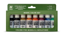 Vallejo 770136 - Farb-Set, Transparente Farben (8 x 17 ml)